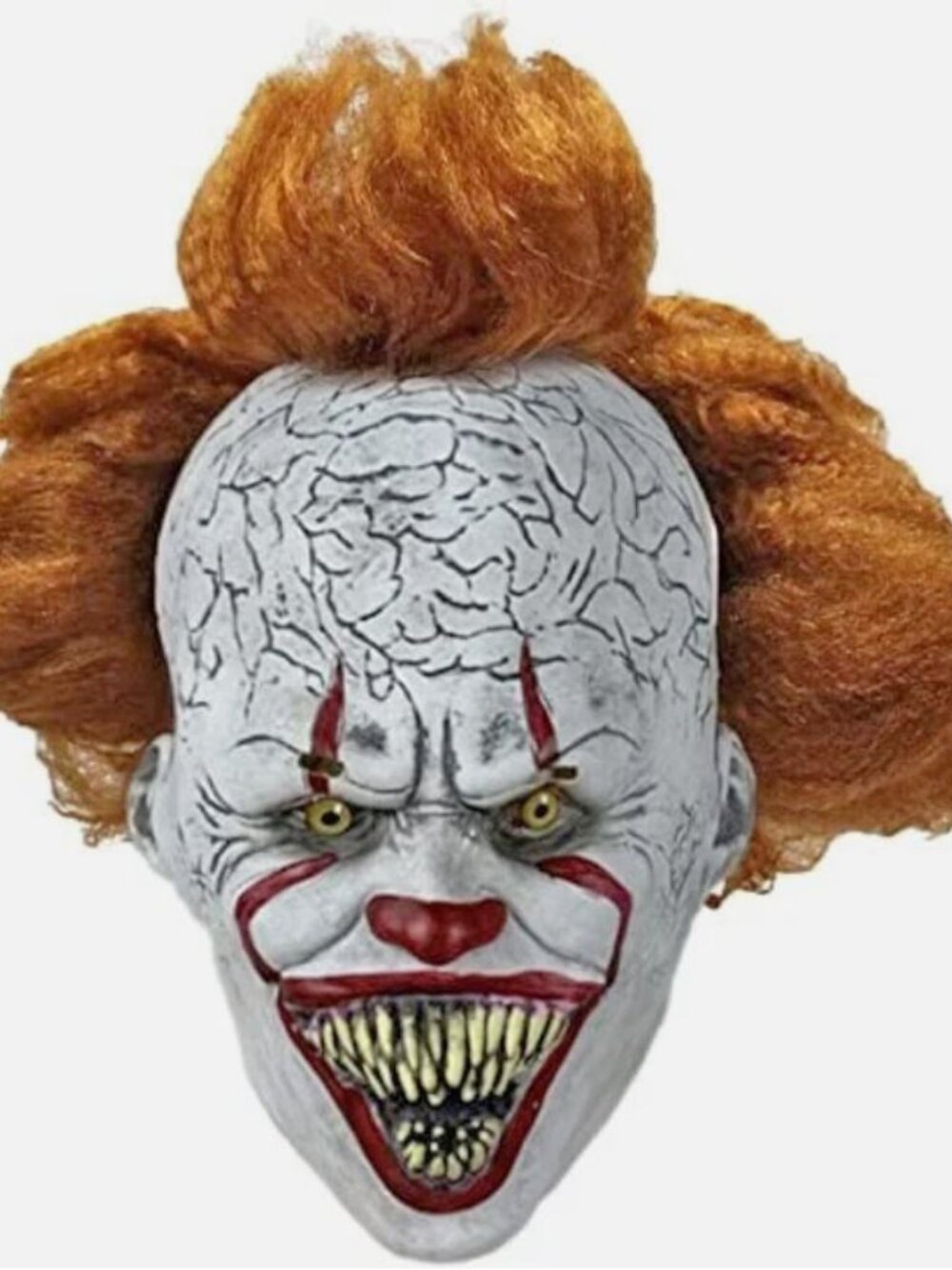 *NEW* Pennywise IT Clown Mask Halloween Costume Scary Cosplay Horror Evil Creepy